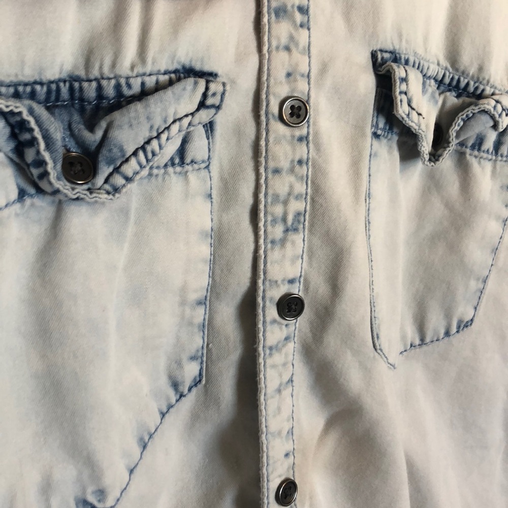Distressed button down - Picture 2 of 2